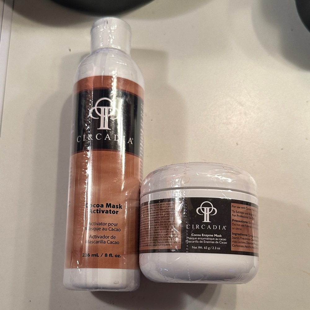 Circadia Cocoa Mask Activator Set Sealed never opened